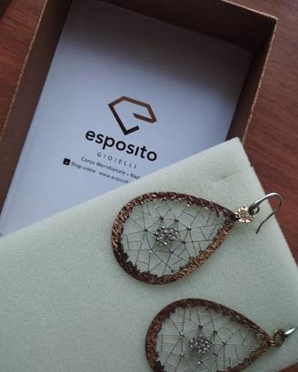 orecchini argento a goccia ⭐