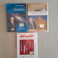 3 DVD Piero e Alberto Angela 