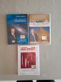 3 DVD Piero e Alberto Angela 