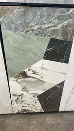 Gres porcellanato effetto marmo piastrelle mattone