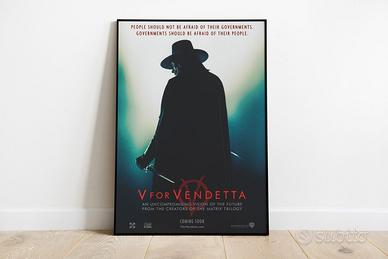 #252 - Poster Locandina Film "V per Vendetta"