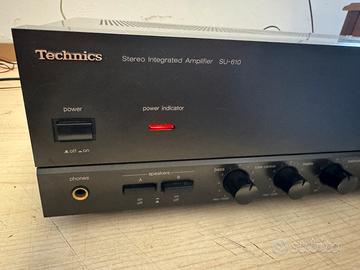 Amplificatore stereo technics su 610