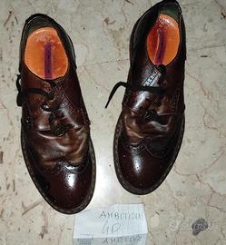 scarpe ambitious in pelle n 40 a 50/60 euro