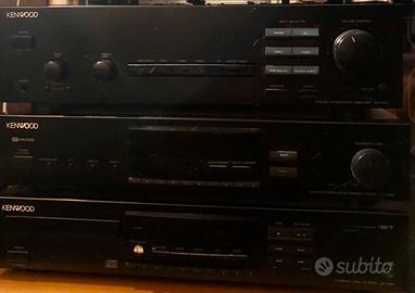 Impianto hi-fi Kenwood anni ‘90