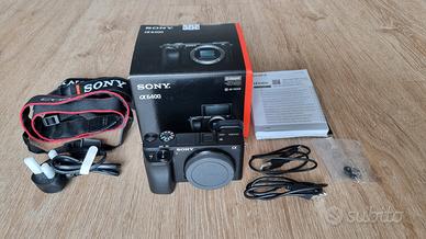 Sony a6400 con accessori