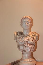 Statua busto imperatore Augusto
