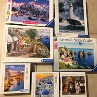 Puzzle varie raffigurazioni