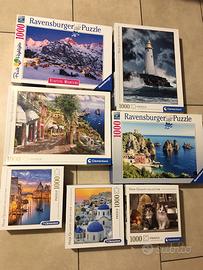 Puzzle varie raffigurazioni