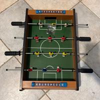 Biliardino in miniatura in legno