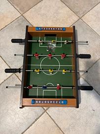 Biliardino in miniatura in legno