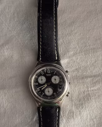 Vintage Swatch Irony Chrono Vernissage YCS101 1996