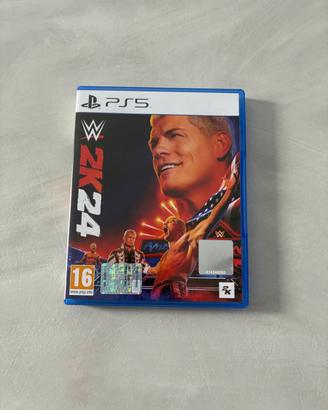 Gioco ps5 Wrestling wwe w2k24 italiano come nuovo
