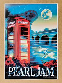 Poster "Pearl Jam" - Live in Londra 2022