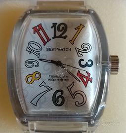 BEST WATCH ORIGINALE - Modello Tonneau Multicolor.