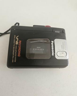 Registratore Panasonic RQ-L349 anni 80