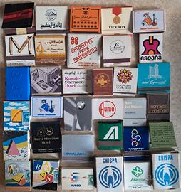 collezione cerini da tutto il mondo