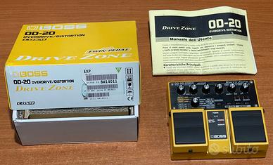 Boss OD-20 Drive Zone Overdrive e Distorsore