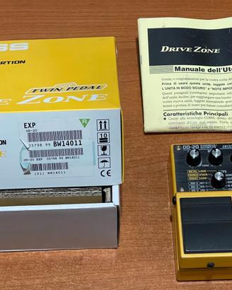Boss OD-20 Drive Zone Overdrive e Distorsore