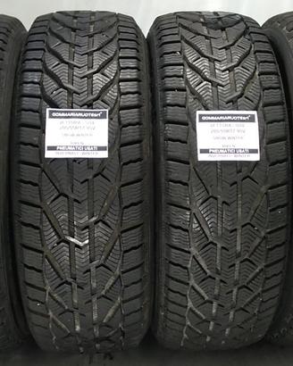 4 PNEUMATICI USATI 205/55R17 95V SNOW RIKEN GOMME 