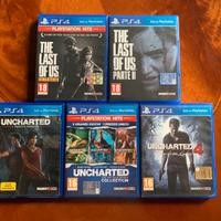 Lotti di Giochi, The last of Us 1/2 + Uncharted