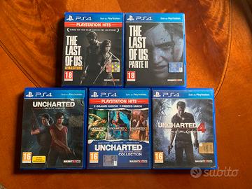 Lotti di Giochi, The last of Us 1/2 + Uncharted