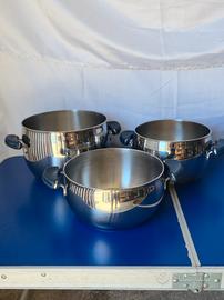 Set 3 Pentole Lagostina in Acciaio Inox 18/10
