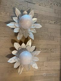 Lampade luci Applique in cocco