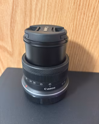 OBIETTIVO CANON RF-S 18-45mm F4.5-6.3  nuovo