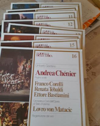 8 vinili opera i gioielli della lirica