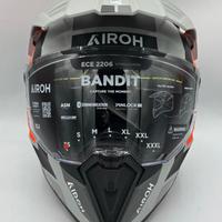 Casco Airoh Bandit Horn Orange Matt