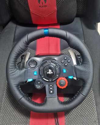 Logitech g29 + pedaliera ps4/pc