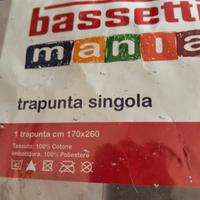 Trapunta Singola Bassetti Mania 170x260 cm - 100% 