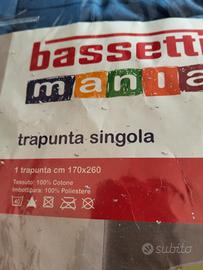 Trapunta Singola Bassetti Mania 170x260 cm - 100% 