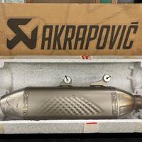 AKRAPOVIC SILENZIATORE