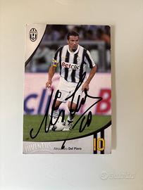 Autografo originale Del Piero