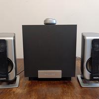 Casse PC Philips 2.1 - subwoofer con mini jack 