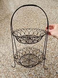 Portafrutta in metallo