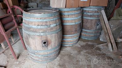 botti barrique in rovere 