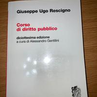  corso di diritto pubblico libro 18° edizione