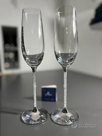 Coppia flute SWAROVSKI gioiello