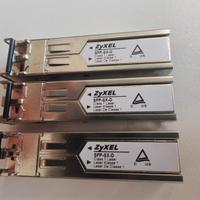 3x ZyXEL SFP-SX-D SFP Mini-Gbic -Transceiver-Modul