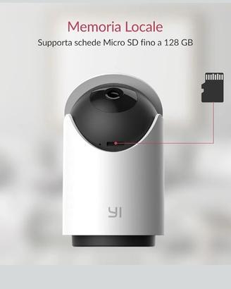 telecamera wifi YI Motorizzata