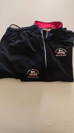 Tuta Completa Lonsdale London NERA NUOVA Taglia XL
