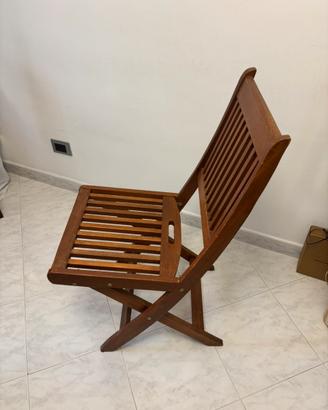 4 Sedie  da giardino