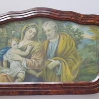 Quadro anni '40 La Sacra Famiglia