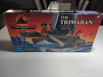Trimarano di Waterworld vintage 1995 Kenner Nuovo 