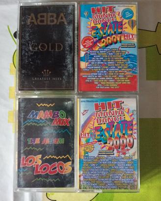 4 Musicassette di Vario Genere