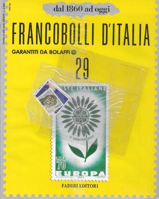 Francobolli d'Italia dal 1860 ad oggi - Fasc.29