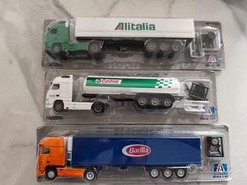 Lotto Rari modellini camion Italeri Daf e Volvo