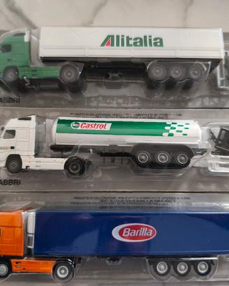 Lotto Rari modellini camion Italeri Daf e Volvo